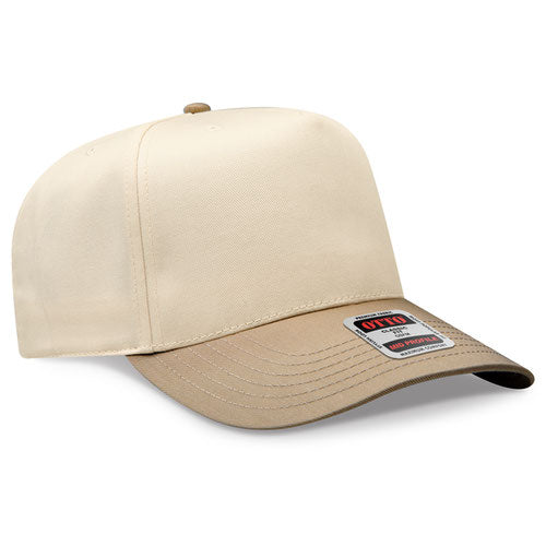 OTTO CAP® 31-069 5 Panel Mid Profile Baseball Cap