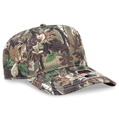 OTTO CAP® 31-069 5 Panel Mid Profile Camouflage Hats