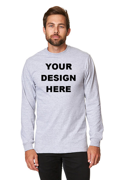 SMART BLANKS M1250 Heavyweight Long Sleeve T-Shirt | Streetwear Printing