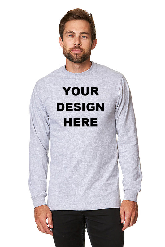 SMART BLANKS M1250 Heavyweight Long Sleeve T-Shirt | Streetwear Printing