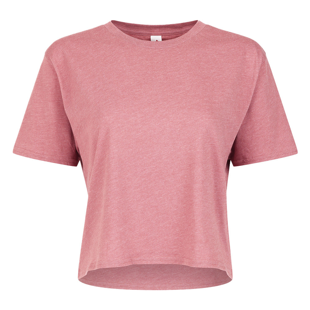 SMART BLANKS 4003 Premium Relaxed Fit Women's Cropped Tee