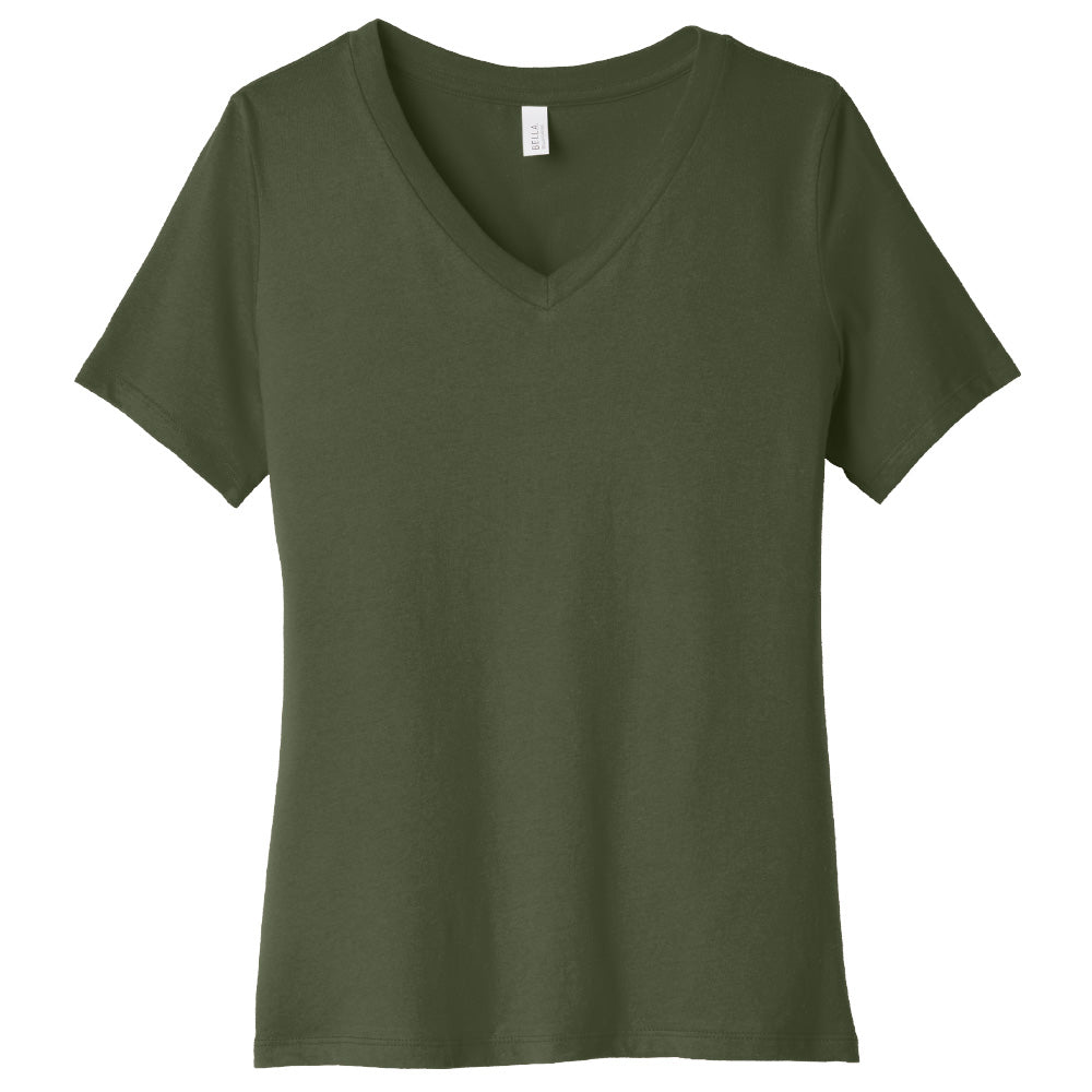 BELLA+CANVAS 6405 Women’s Relaxed V-Neck T-Shirt