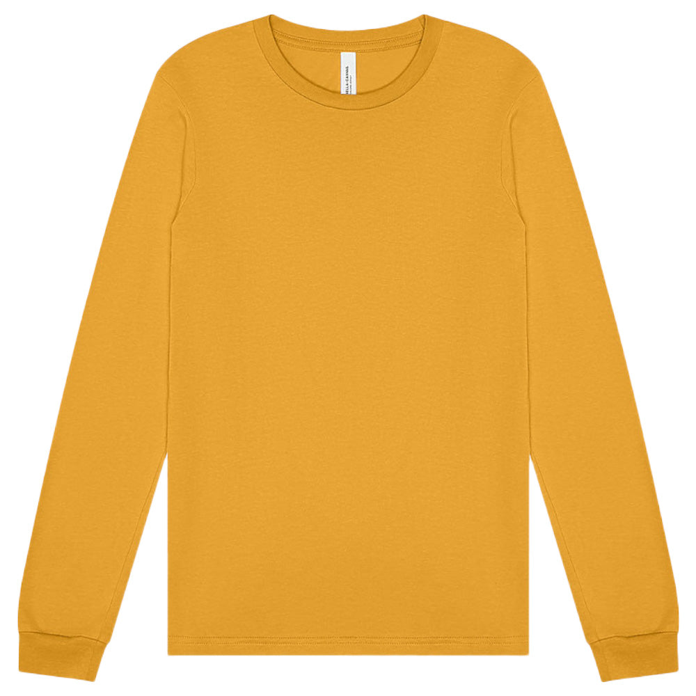 BELLA+CANVAS 3501 Long Sleeve Jersey T-Shirt Unisex