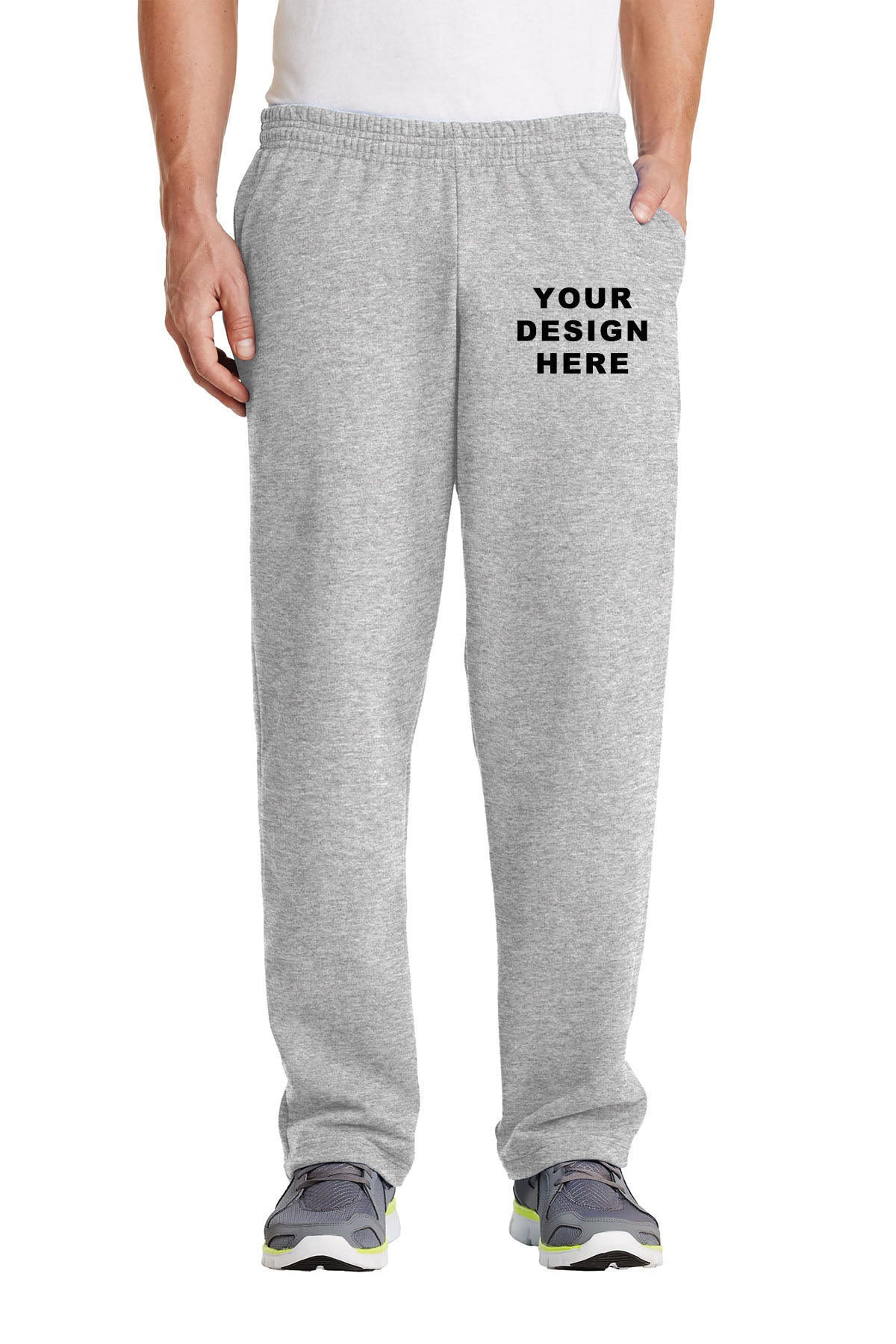 Custom Port & Co PC78P Sweatpants | Personalized Fleece Sweatpants