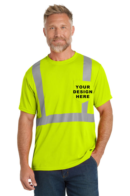 CornerStone® CS200 Unisex ANSI 107 Class 2 Mesh Safety T-Shirt