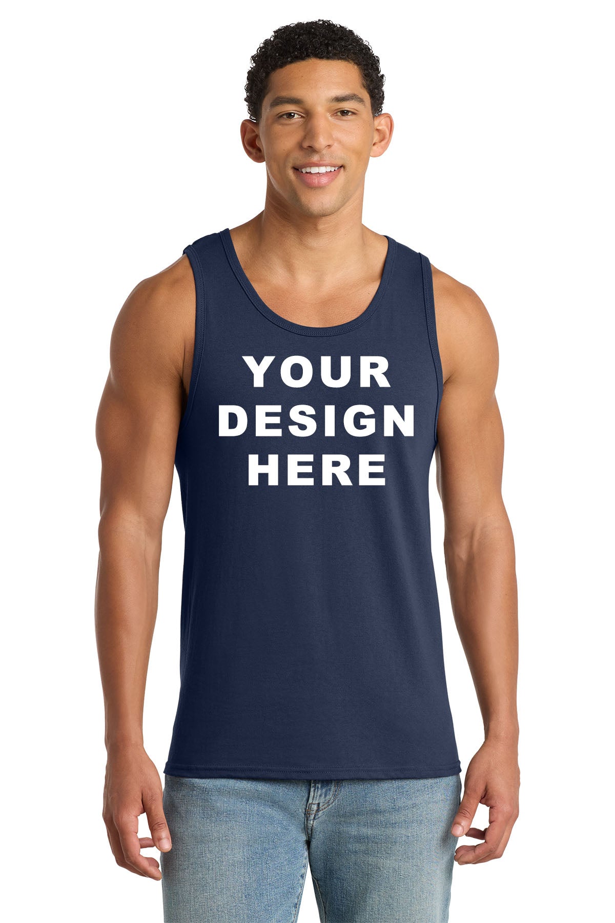 Custom Port & Co PC54TT Tank Top | Personalized Unisex Tank Tops