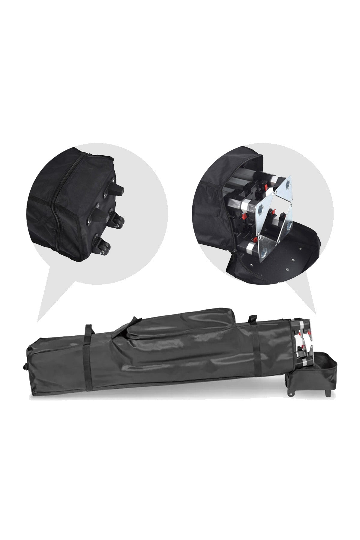 Event Tent & Canopy Carrying Bag with Wheels | Rolling Tent Storage Bag