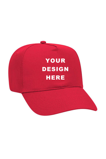 OTTO CAP® 31-1060 5 Panel Mid Profile Baseball Cap
