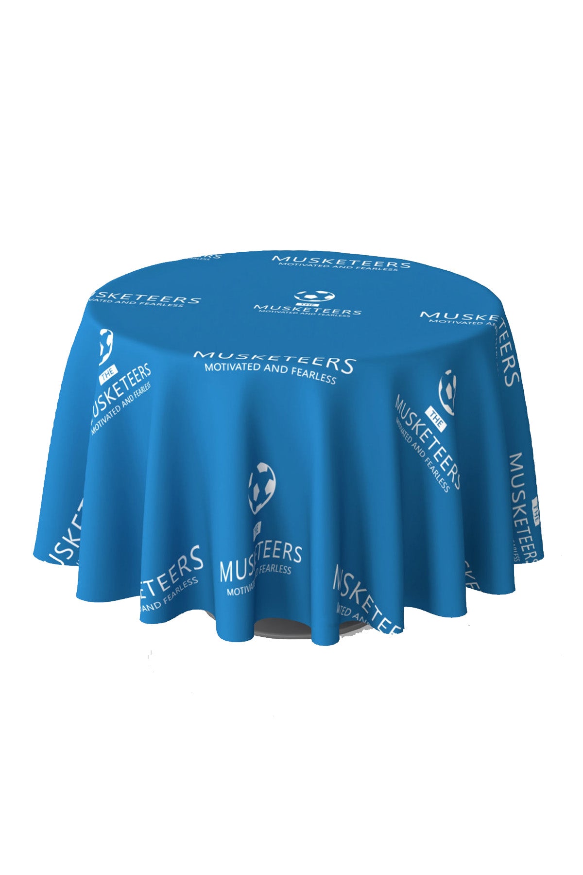 Custom Round Table Covers, Printed Round Table Cloths With Logo