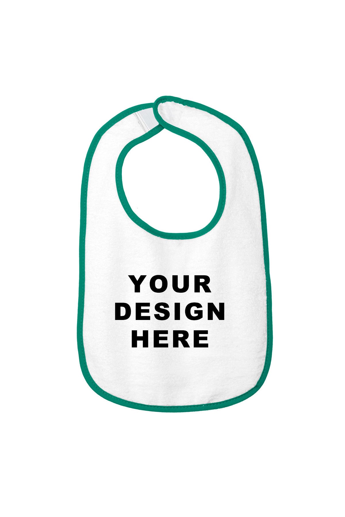 Custom Rabbit Skins RS1003 Baby Bib | Personalized Infant Terry Bib
