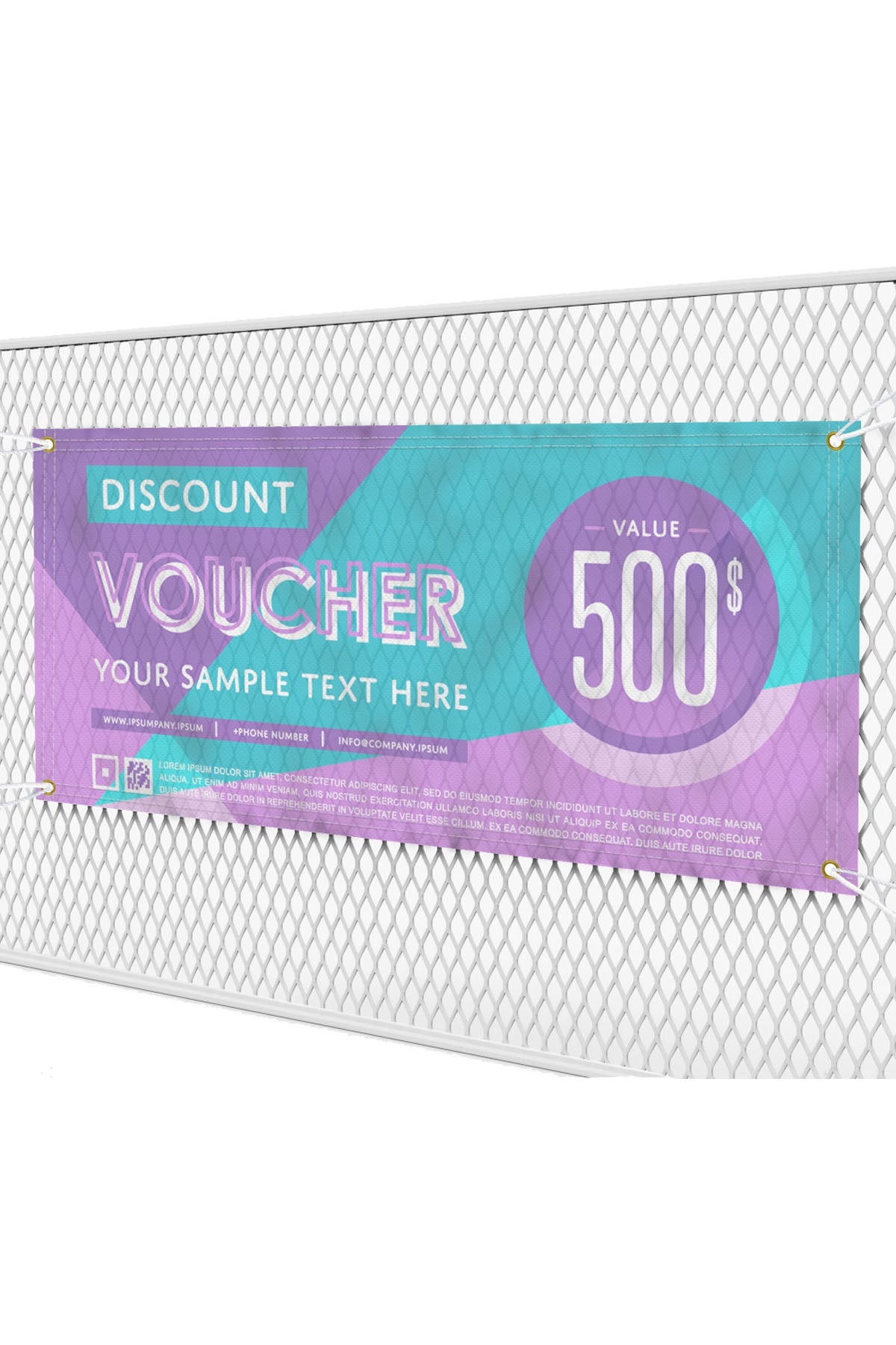Custom Mesh Banners, Outdoor Mesh Banner
