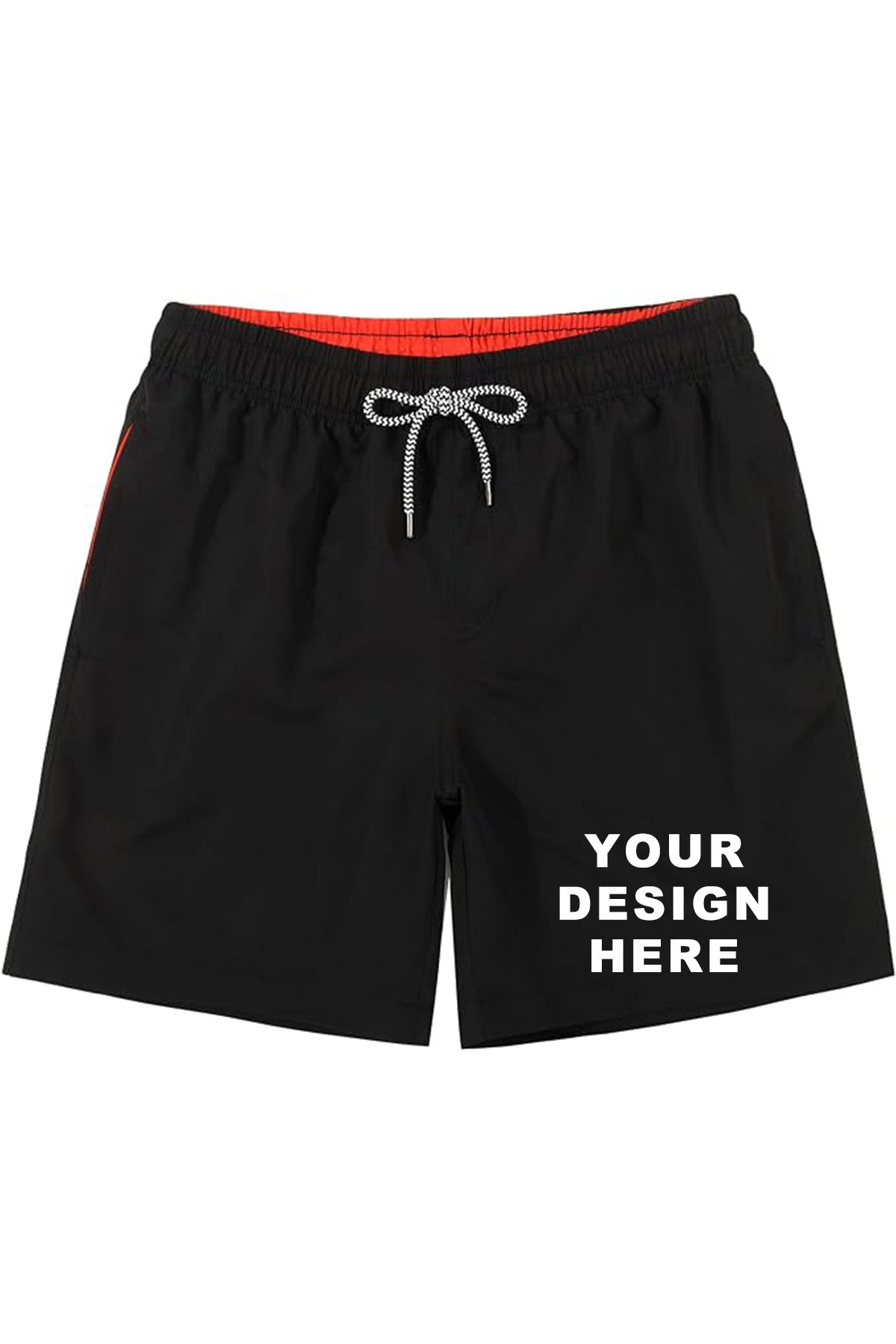 Custom Men's Swim Trunks | Personalized Quick-Dry Beach Shorts
