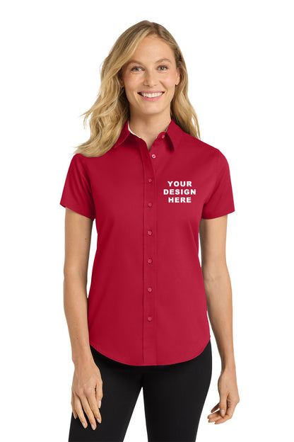 Port Authority® L508 Women's Easy Care Short Sleeve Button-Up Shirt