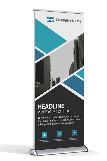 Custom Deluxe Retractable Banner (Roll Up Banner Stands & Displays)