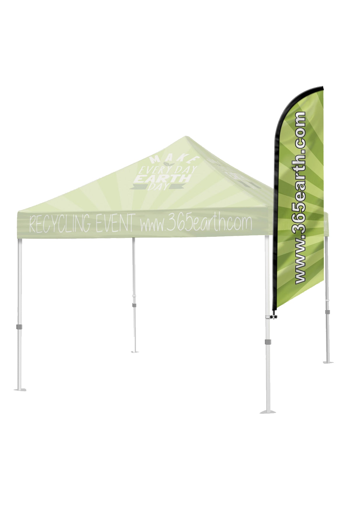 Custom Canopy Tent Flags | Printed Event Tent Flags with Logo