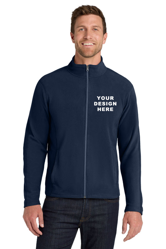 Custom Port Authority F223 Microfleece Jacket | Personalized Company Fleece