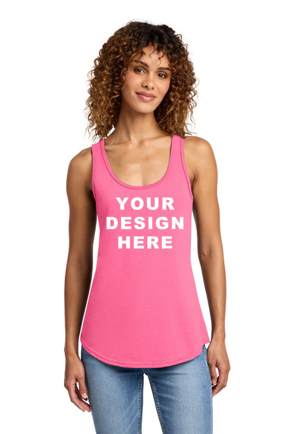Custom Port & Co LPC54TT Women's Tank Top | Personalized Cotton Tank