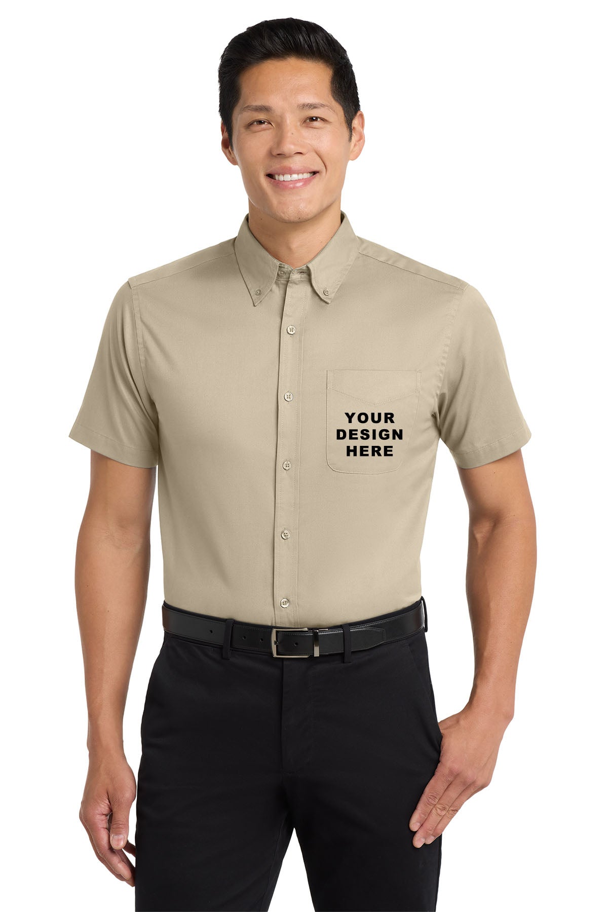 Custom Port Authority S508 Button-Up Shirt | Personalized Work Uniforms
