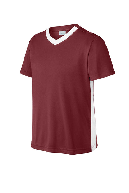 Sport-Tek® YST101 Youth Unisex Competitor™ United Performance V-Neck T-Shirt
