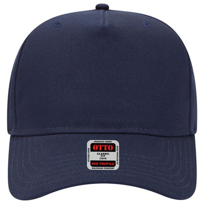 OTTO CAP® 31-538 5 Panel Mid Profile Baseball Cap