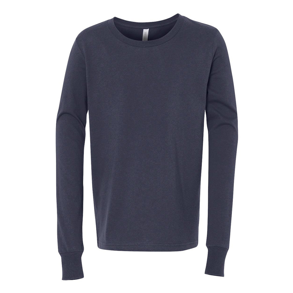 BELLA+CANVAS BC3501Y Youth Long Sleeve Jersey Tee Unisex