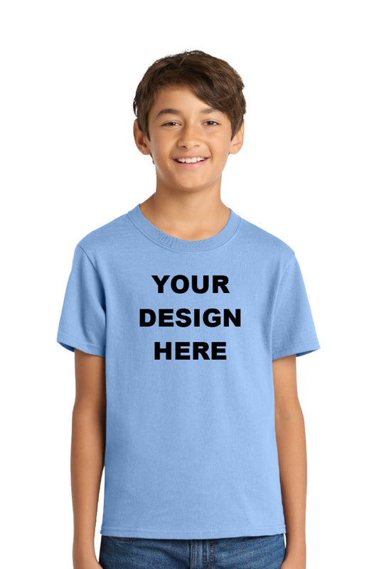 Port & Company® PC54Y Youth T-Shirt Printing | Custom Core Cotton Shirts