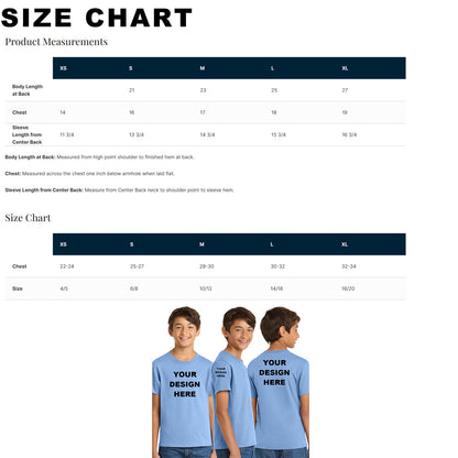 Port & Company PC54Y Youth Unisex Core Cotton T-Shirt