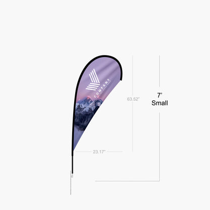 Custom Teardrop Flags
