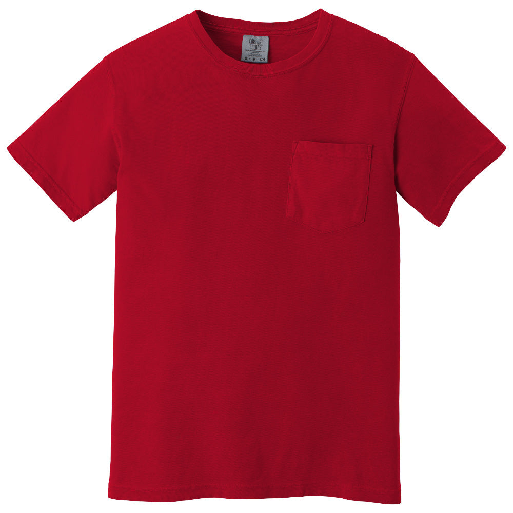 Comfort Colors 6030 Heavyweight Pocket T-Shirt Unisex