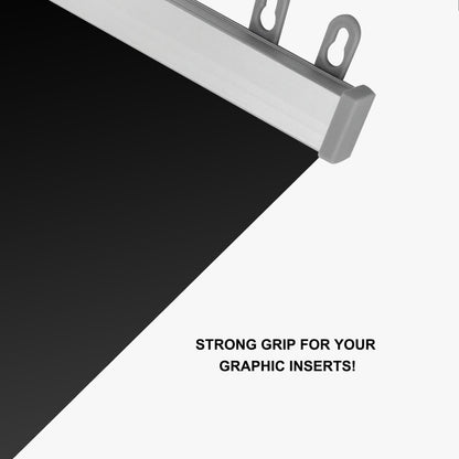 Custom Snap Poster Hangers, Poster & Sign Hanging Displays
