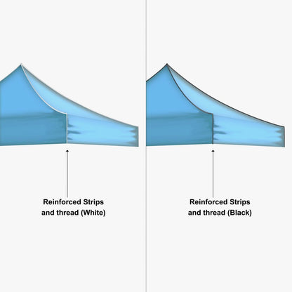 Custom 15ft Event Tent / Canopy, Full Wall (Short Side)