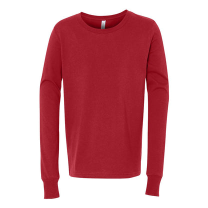 BELLA+CANVAS BC3501Y Youth Long Sleeve Jersey Tee Unisex