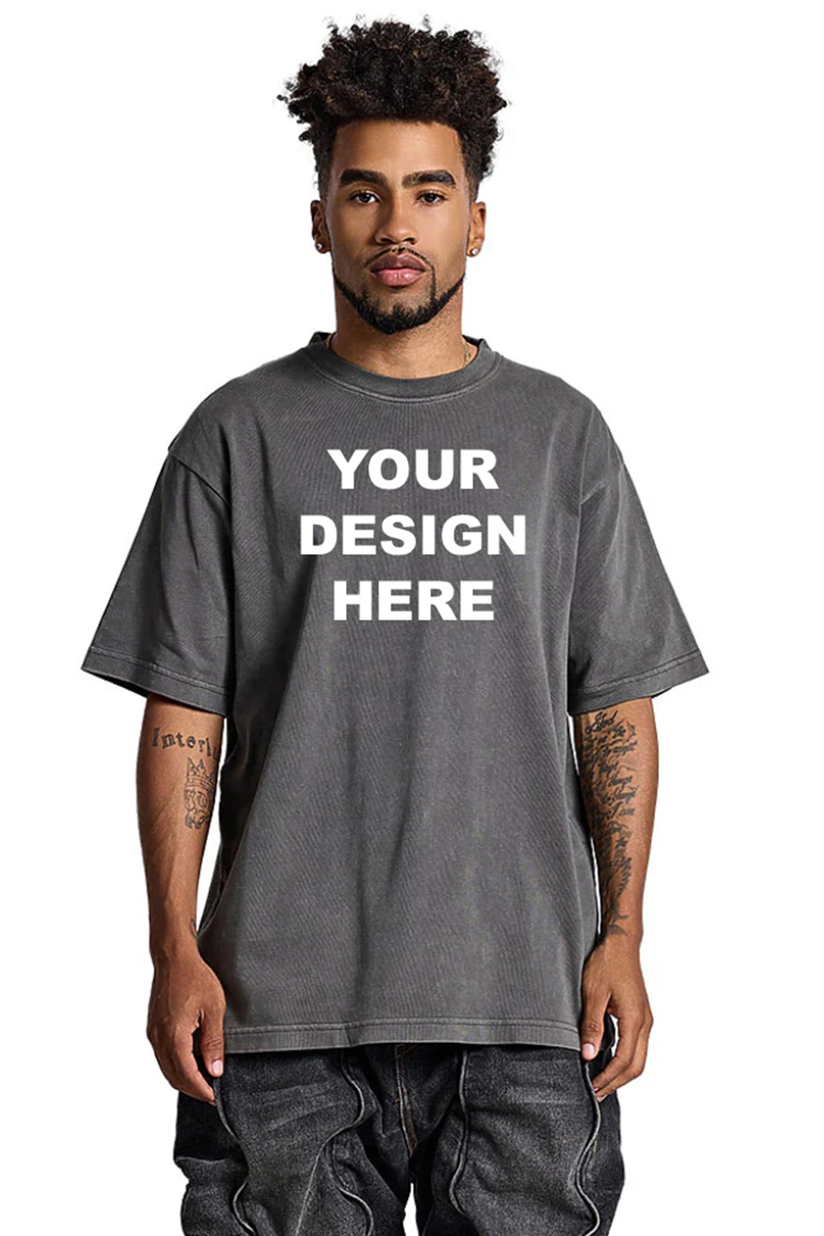 SMART BLANKS UH77 Oversized  7.7oz T-Shirt Printing | Heavyweight Streetwear Tees