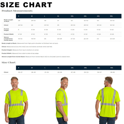 CornerStone® CS200 Unisex ANSI 107 Class 2 Mesh Safety T-Shirt