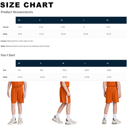 Sport-Tek® YST103 Youth Unisex Competitor™ United 5" Performance Shorts