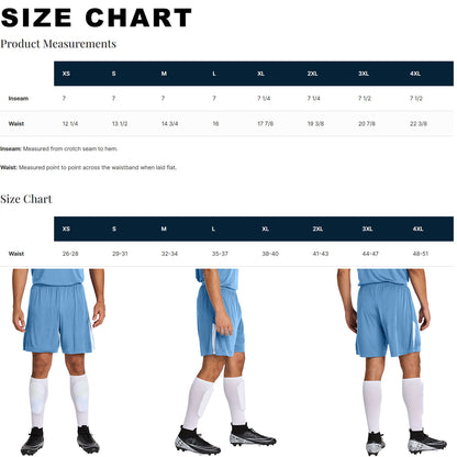 Sport-Tek® ST103 Unisex Competitor™ United 7" Performance Shorts