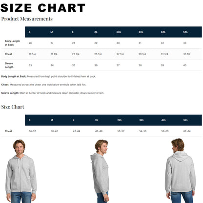 Gildan 18600 Unisex Heavy Blend Full-Zip Hooded Sweatshirt