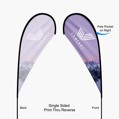 Custom Teardrop Flags