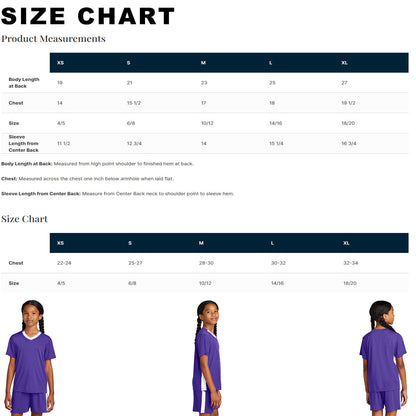 Sport-Tek® YST101 Youth Unisex Competitor™ United Performance V-Neck T-Shirt