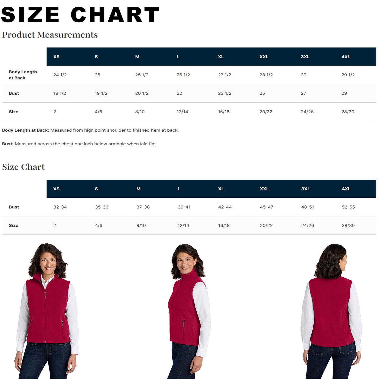 Port Authority® L219 Women's Value Fleece Vest