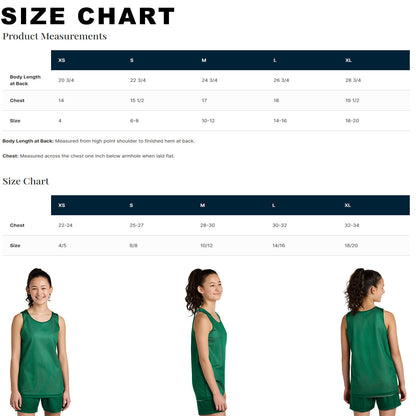 Sport-Tek® YST5000 Youth Unisex PosiCharge® Reversible Mesh Tank