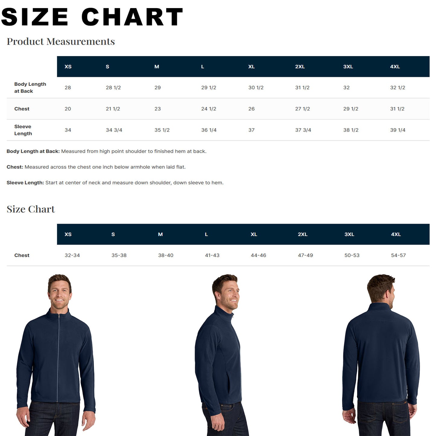 Port Authority® F223 Unisex Microfleece Jacket