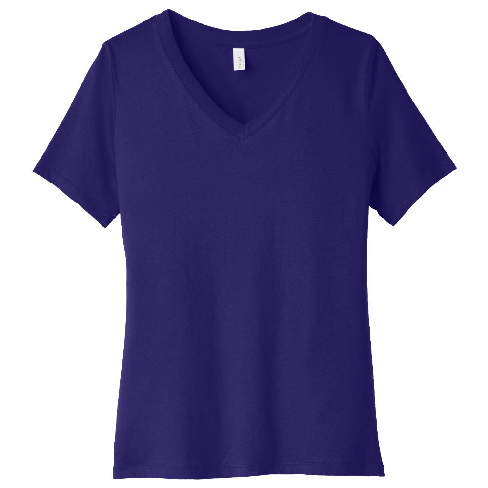 BELLA+CANVAS 6405 Women’s Relaxed V-Neck T-Shirt
