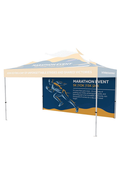 Custom 15ft Event Tent / Canopy, Full Wall (Long Side)