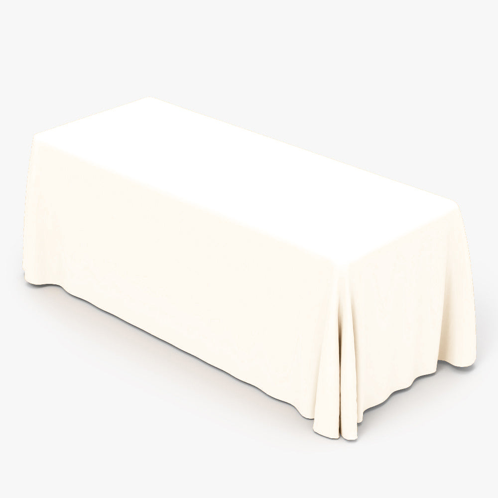 Custom Solid Color Table Covers, Trade Show Table Throws