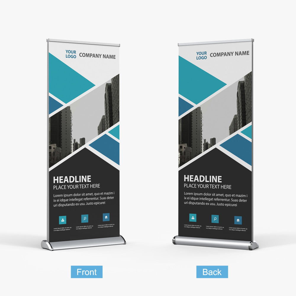 Custom Deluxe Retractable Banner (Roll Up Banner Stands & Displays)