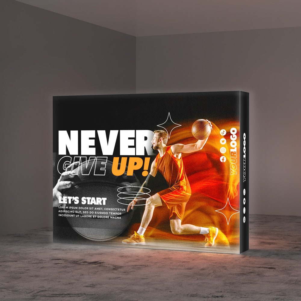 Custom 10ft SEG Backlit Pop Up Display, Trade Show Lightbox