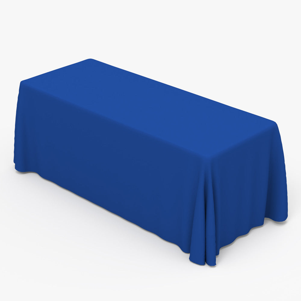 Custom Solid Color Table Covers, Trade Show Table Throws