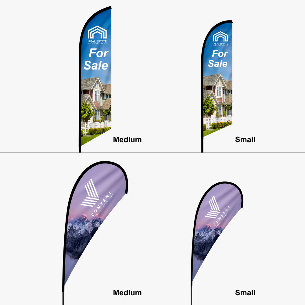 Custom Canopy Tent Flags | Printed Event Tent Flags with Logo