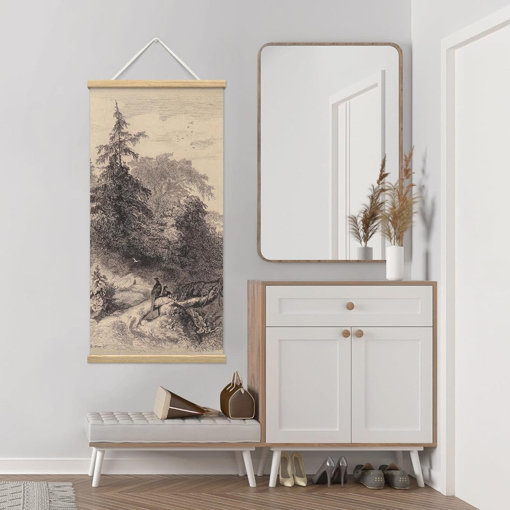 Custom Magnetic Wood Frame Hangers, Poster & Print Hangers
